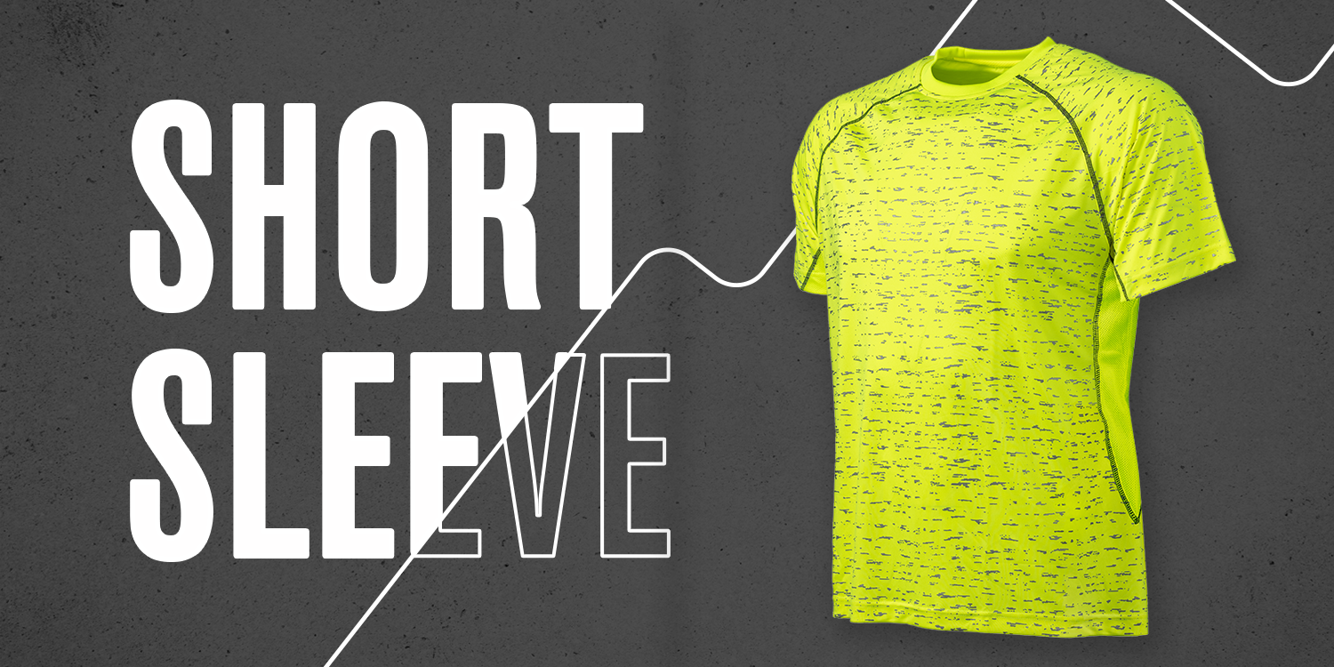 Short Sleeve Reflective Running Shirts – WildSpark™