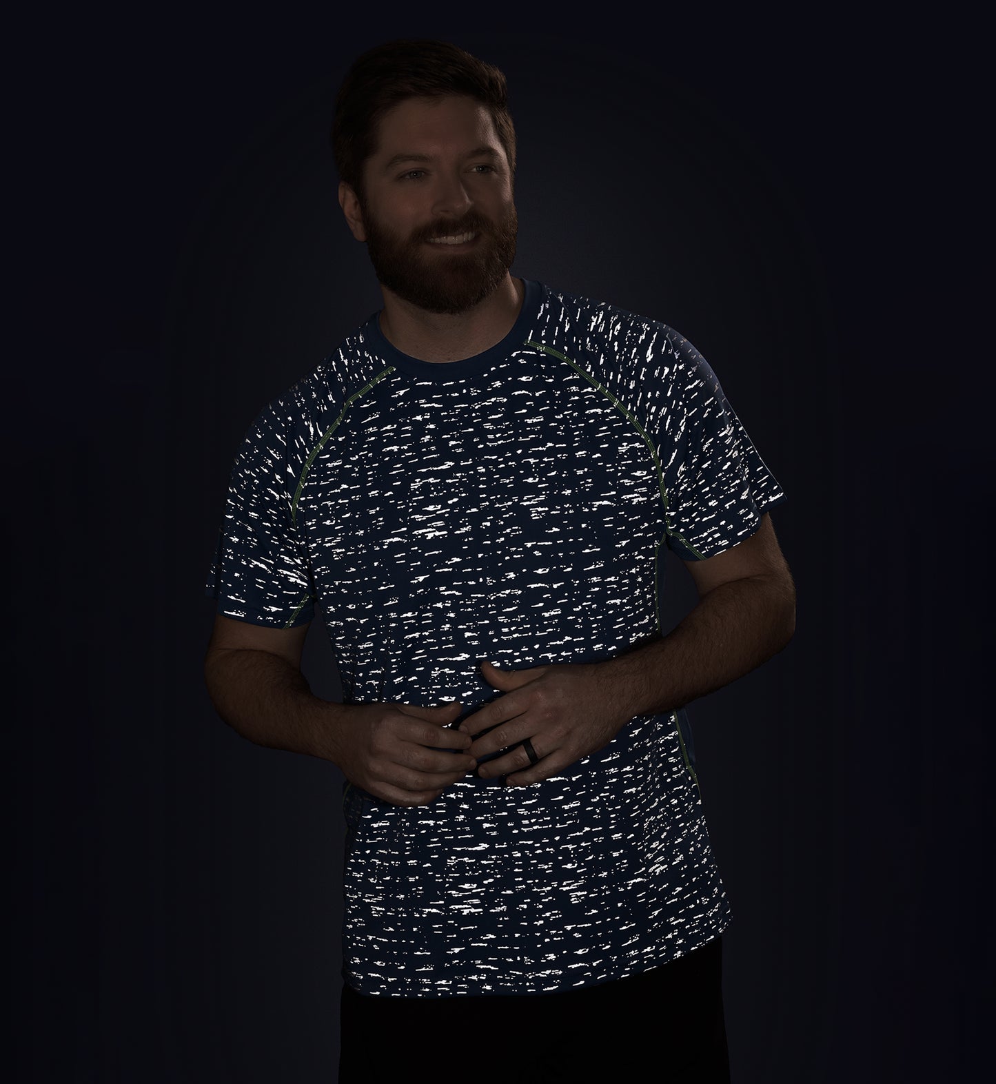 Men’s Blue Short Sleeve WildSpark™ Athletic Shirt