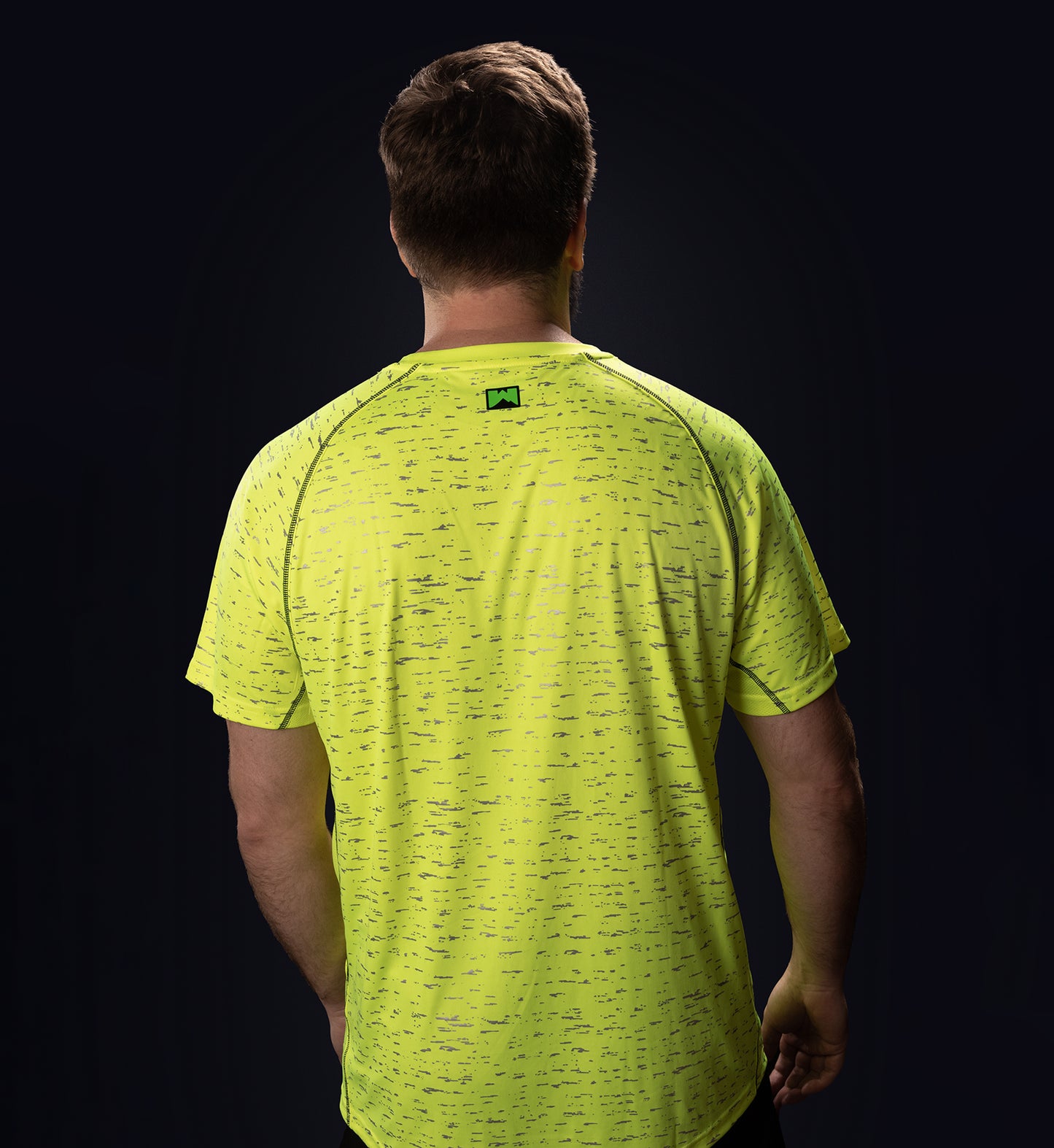 Men’s Lime Short Sleeve WildSpark™ Athletic Shirt