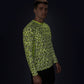 Men’s Lime/Black Camo Long Sleeve WildSpark™ Athletic Shirt