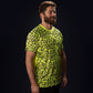 Men’s Lime/Black Camo Short Sleeve WildSpark™ Athletic Shirt