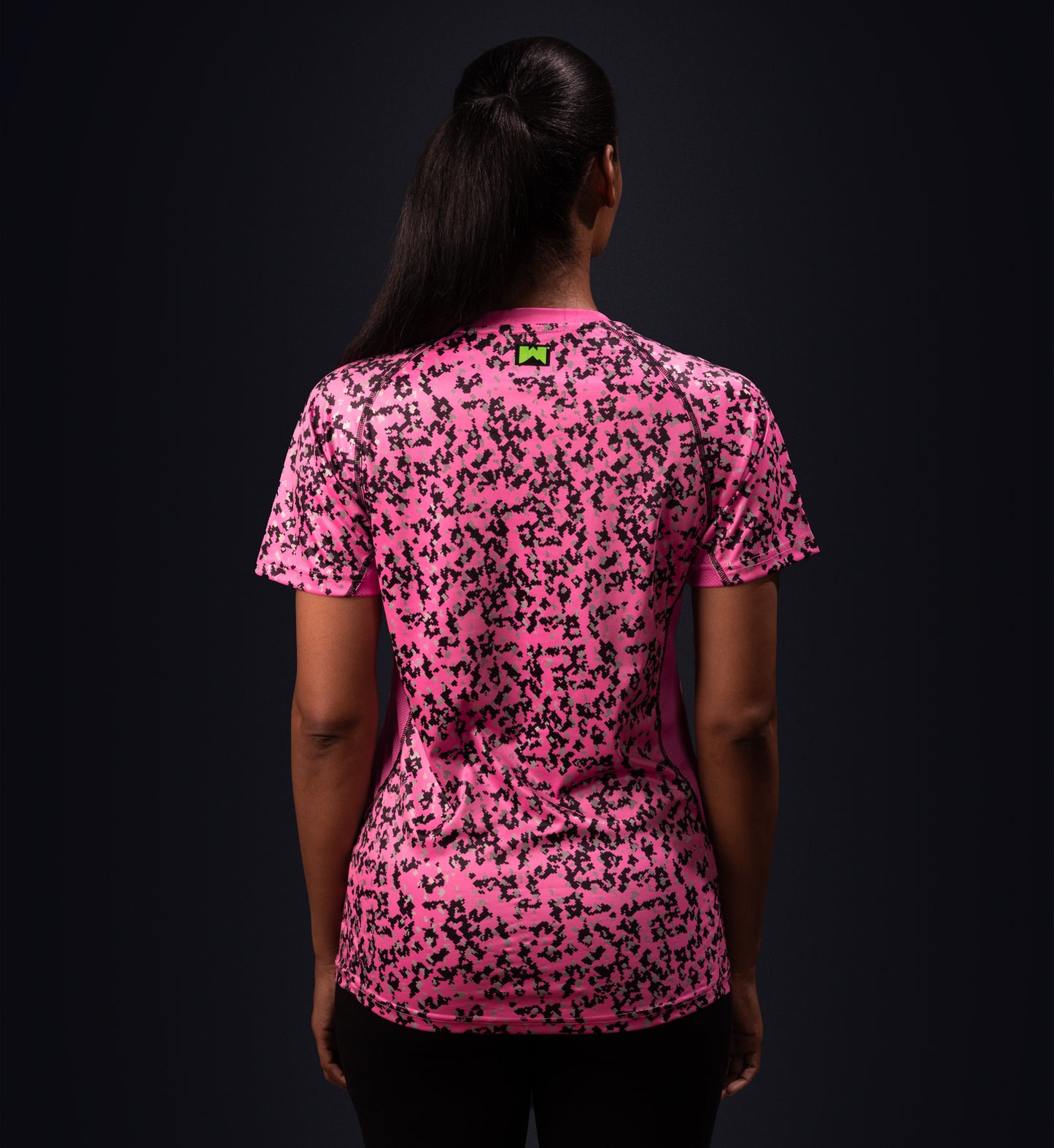 Women's Pink Camo Short Sleeve WildSpark™ Athletic Shirt